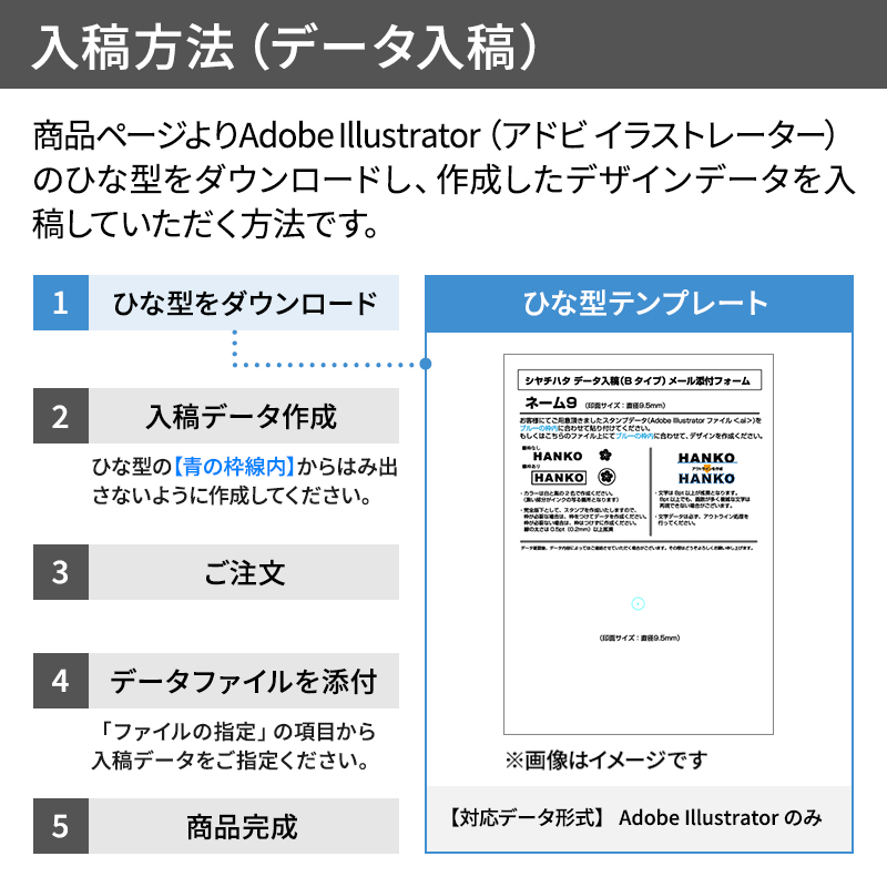 シャチハタ 組み合わせ印 0349号 別注品(Bタイプ)